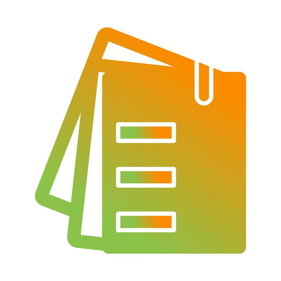 Attached Documents Vector Icon