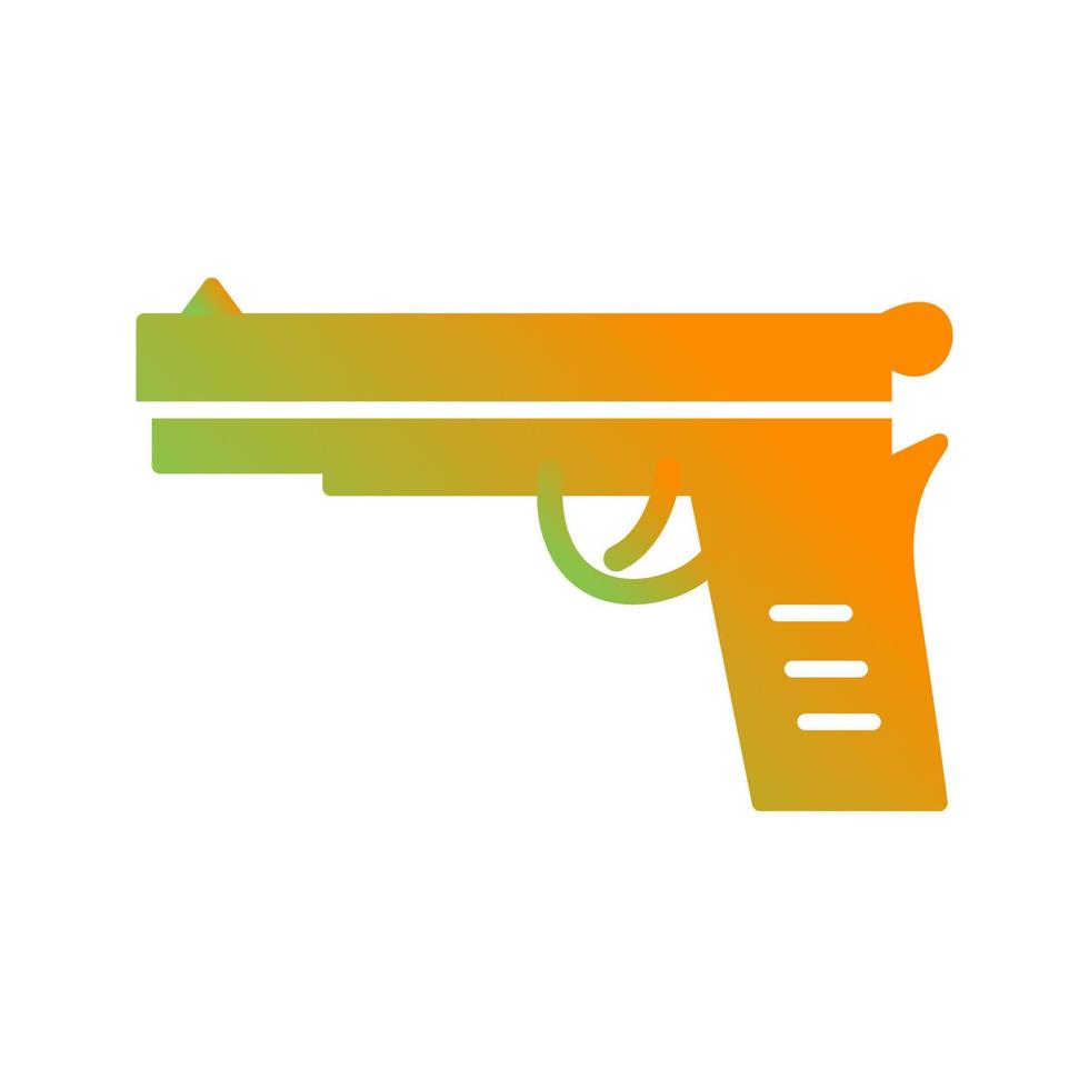 Pistol Vector Icon