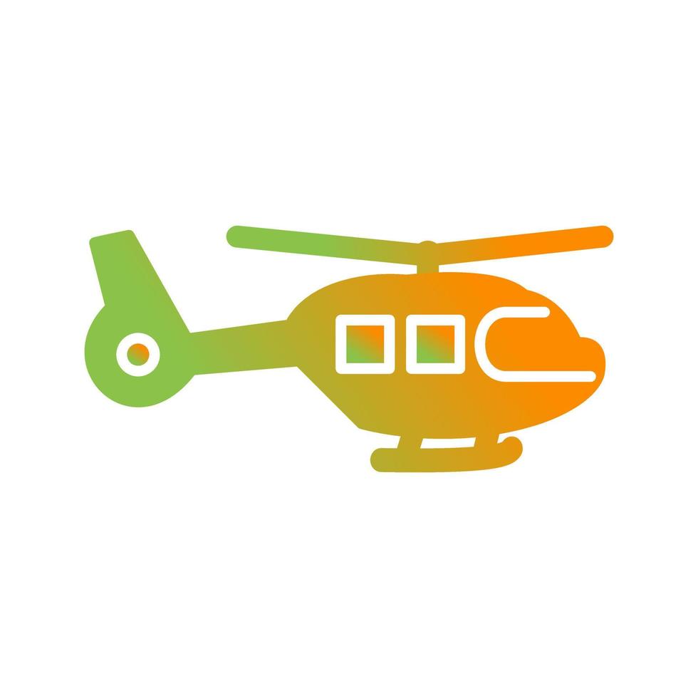 Helicopter Vector Icon