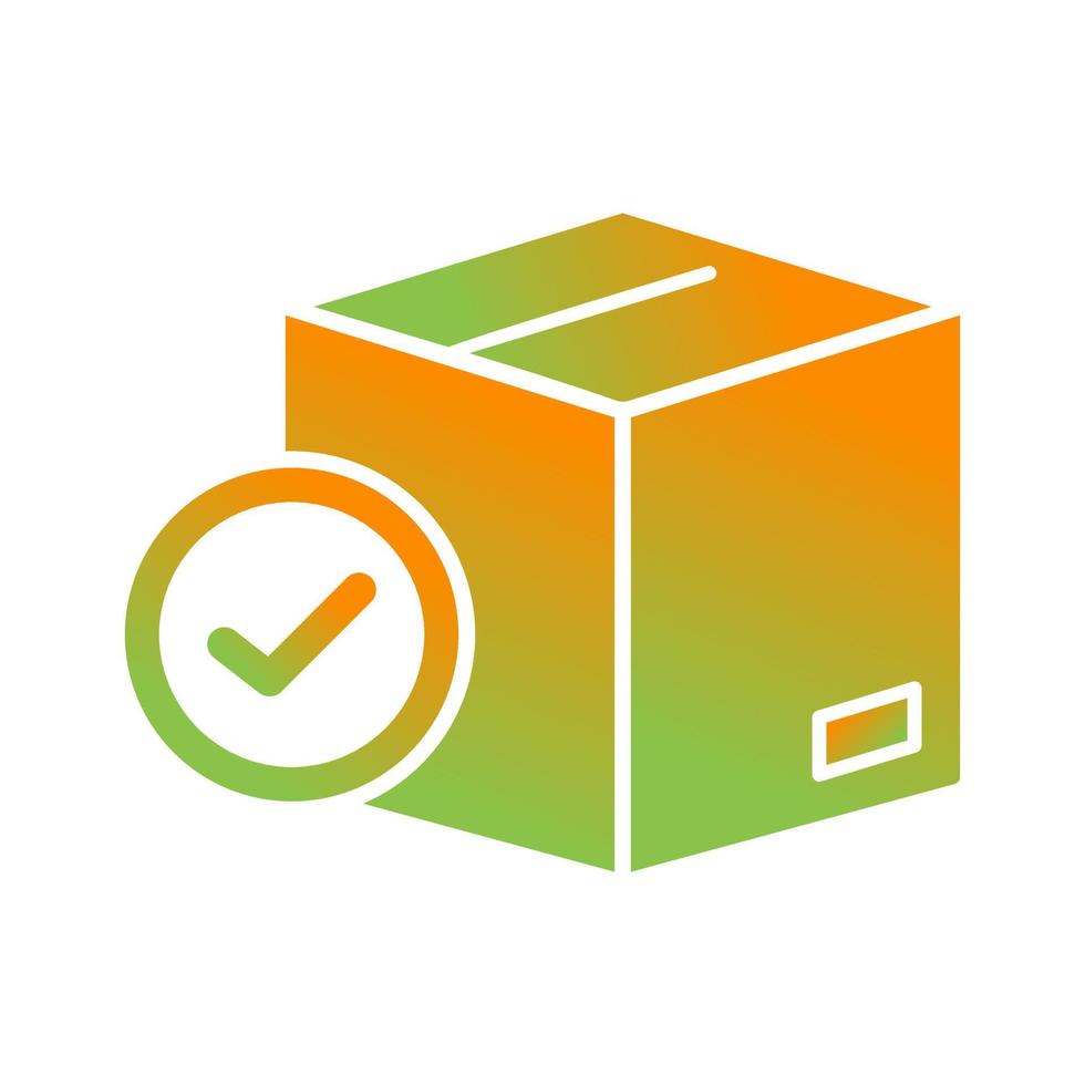 Package Delivered Vector Icon