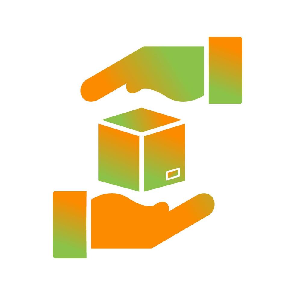 Receive Package Vector Icon