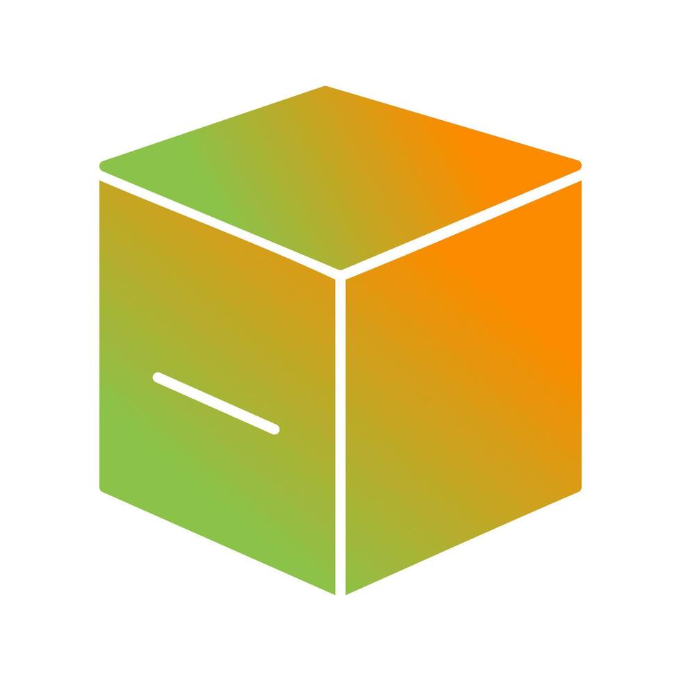 Cube Vector Icon