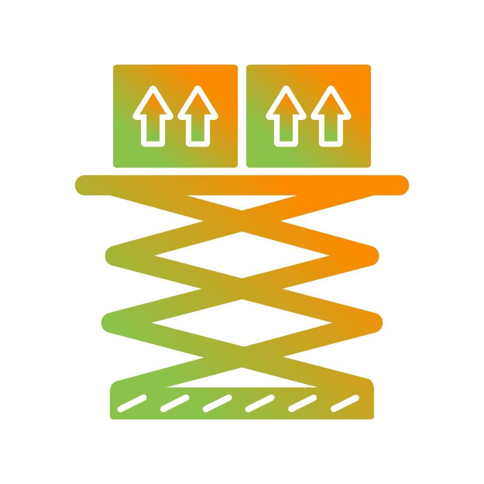 Lift Box Vector Icon