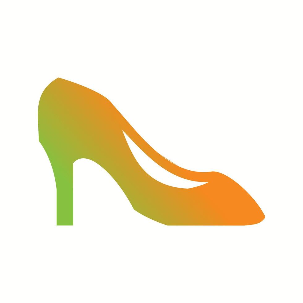 Unique Heels Vector Glyph Icon