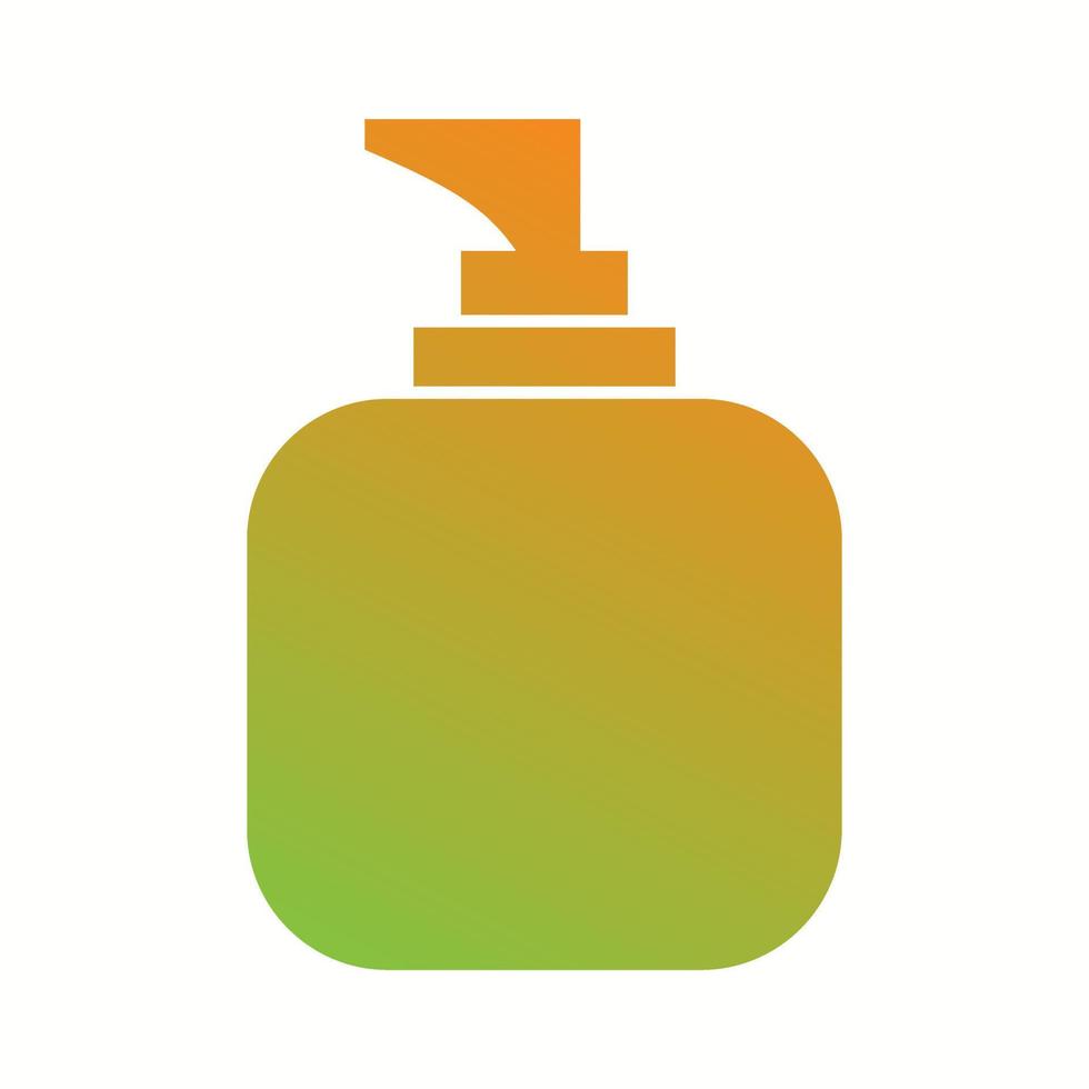 Unique Lotion Vector Glyph Icon