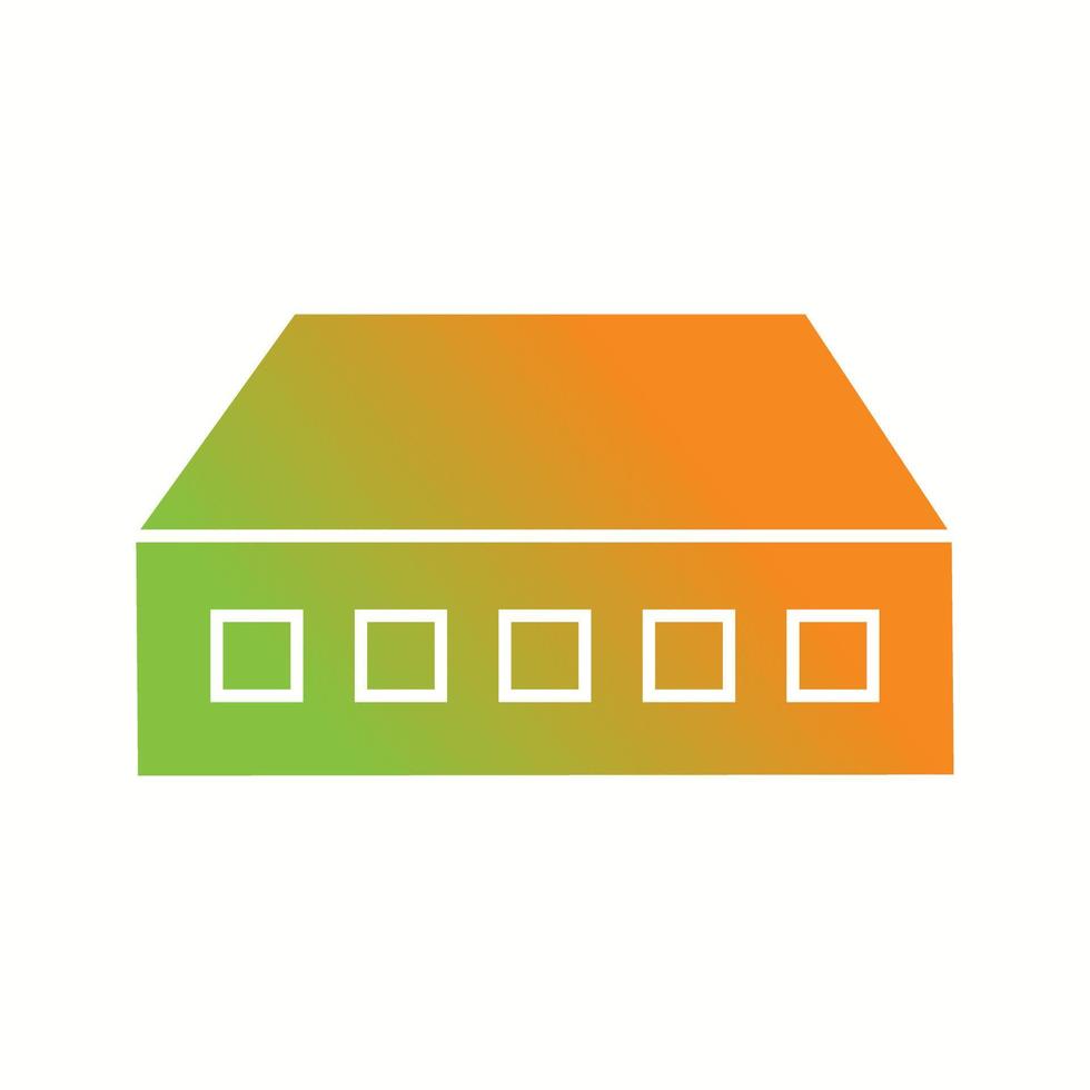 Unique Network Switch Vector Glyph Icon