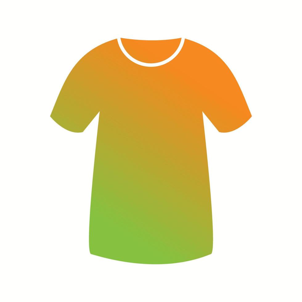 Unique T Shirt Vector Glyph Icon