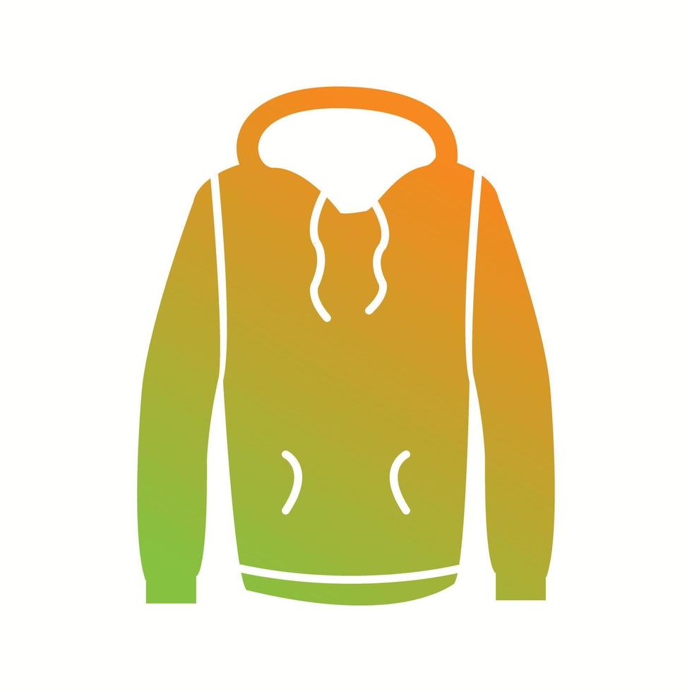 Unique Pull Over Vector Glyph Icon