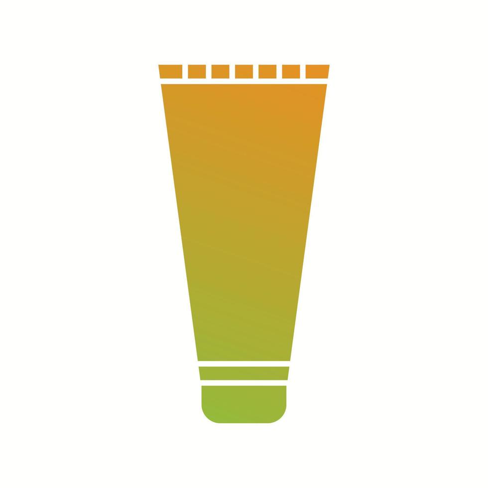 Unique Shaving Cream Vector Glyph Icon