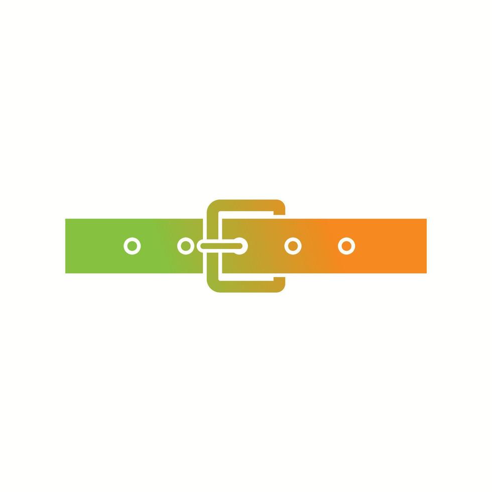 Unique Belt Vector Glyph Icon