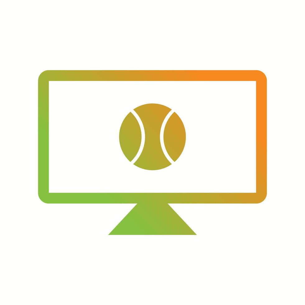 Unique Sport News Vector Glyph Icon