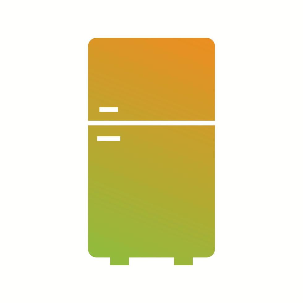 Unique Refrigerator Vector Glyph Icon