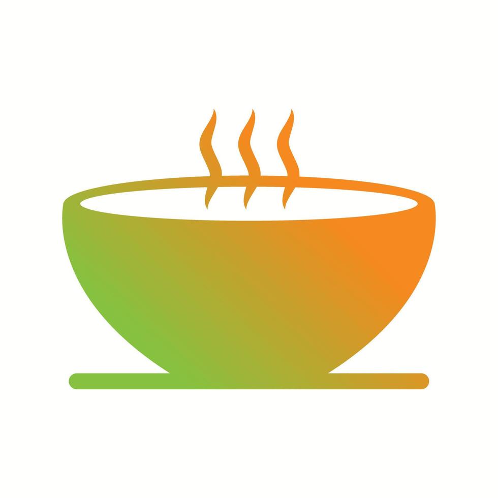Unique Hot Soup Vector Glyph Icon