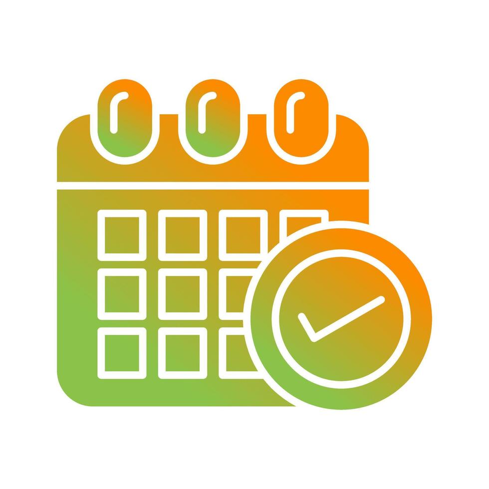 Schedule Vector Icon