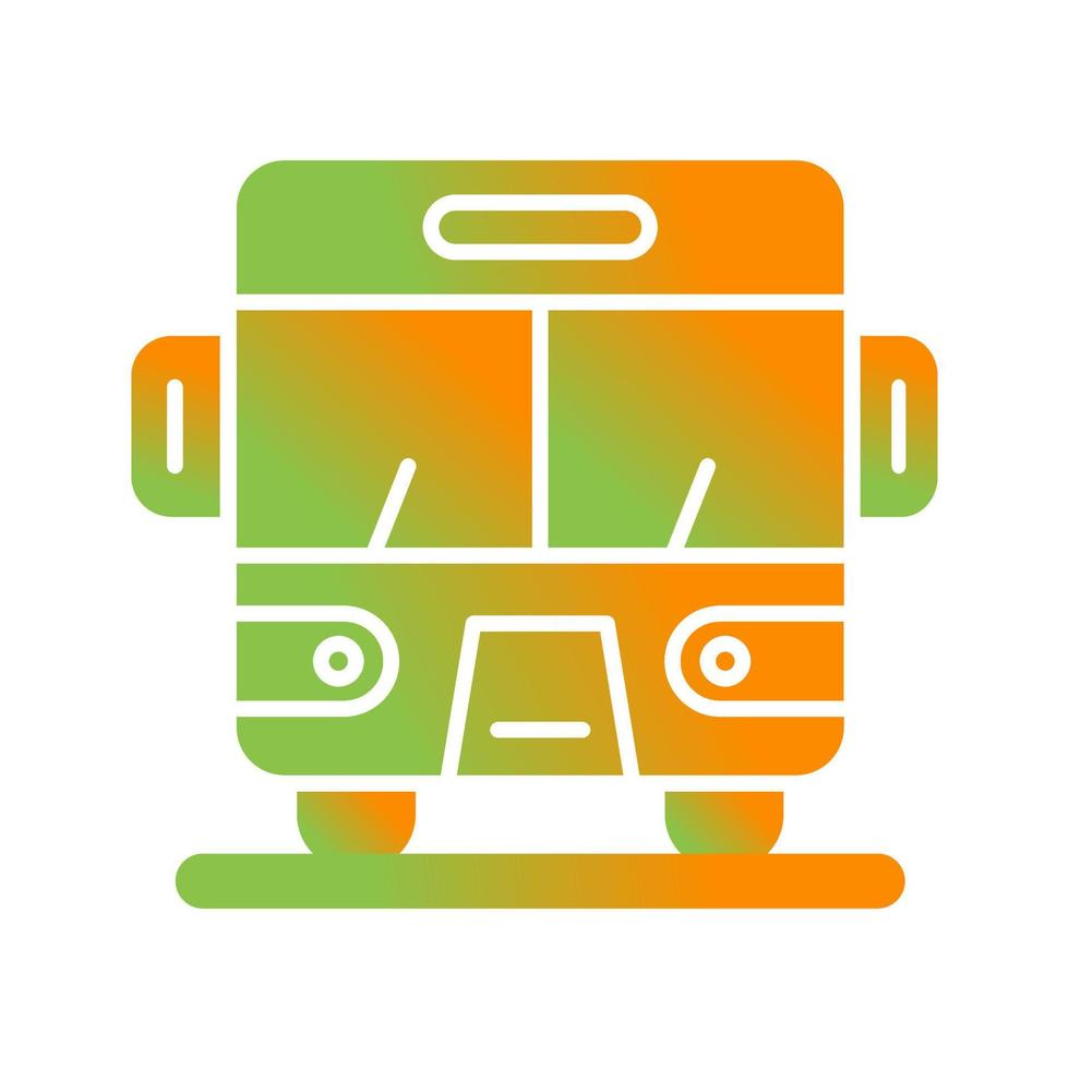 icono de vector de bus