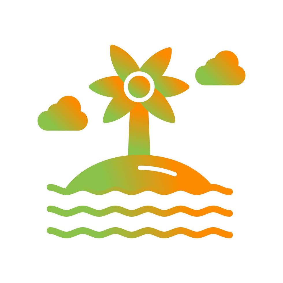 icono de vector tropical