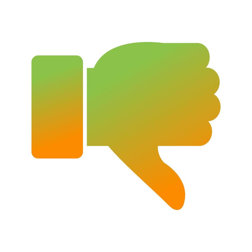 Dislike Vector Icon