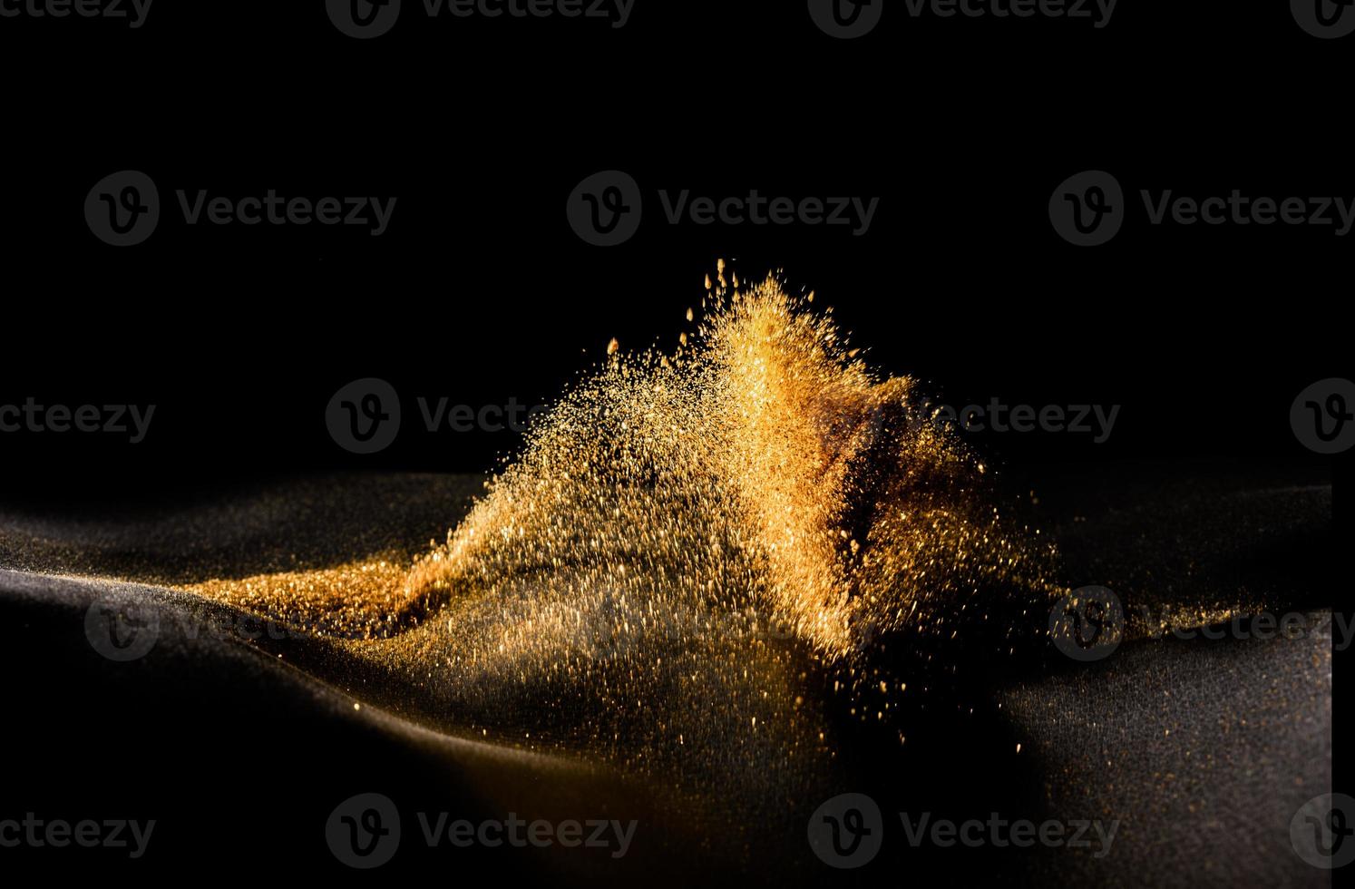 Bokeh Abstract Background with Glitter Lights. Blurred Soft vintage colored photo