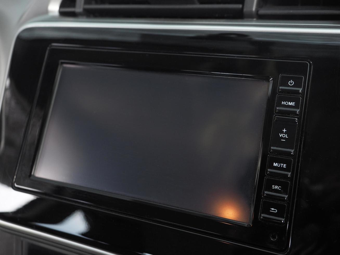 monitor de pantalla interior del coche foto