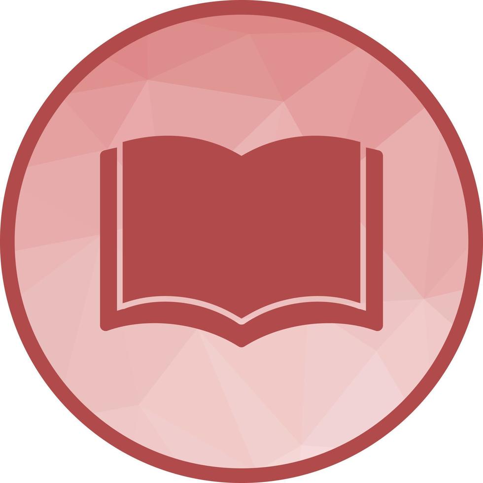 Holy Book Low Poly Background Icon vector