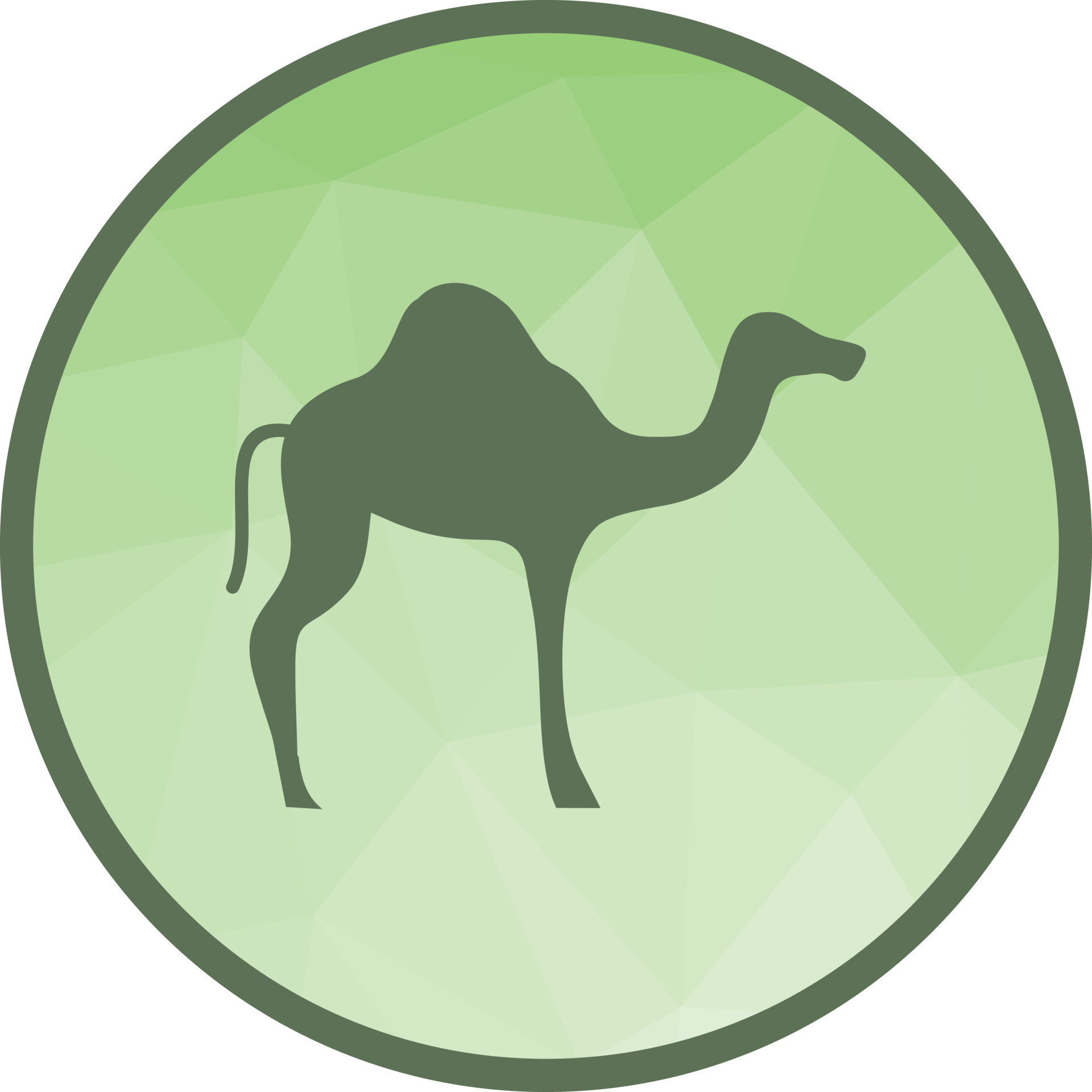 Camel Low Poly Background Icon 16686900 Vector Art at Vecteezy