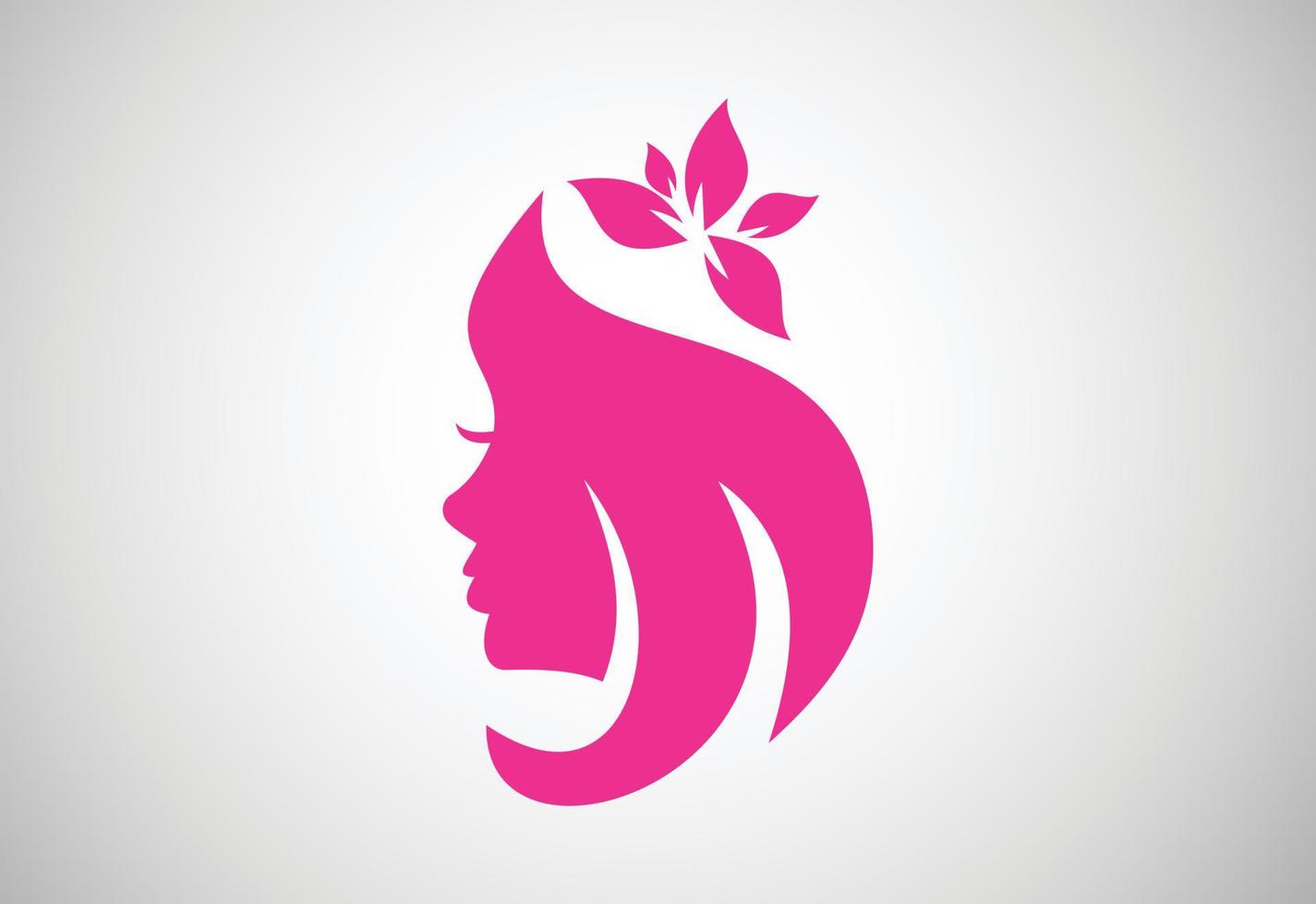 Beauty parlour, Skincare, Salon, Spa, Dermatology Clinic Flower Logo Design Vector design concept.