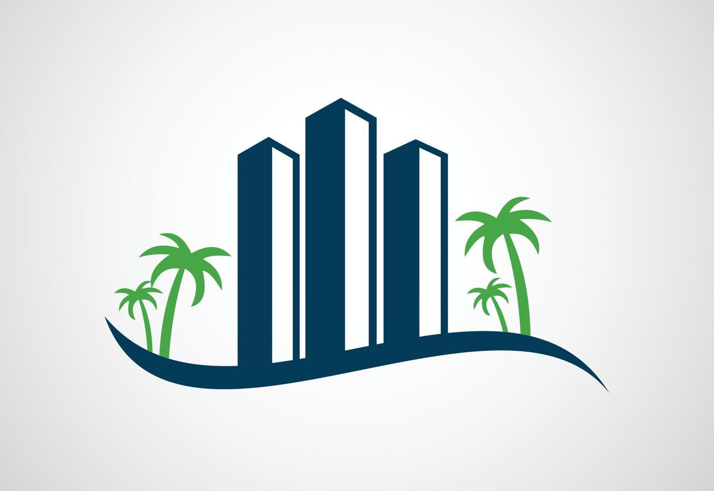 Real estate house logo design concept vector design