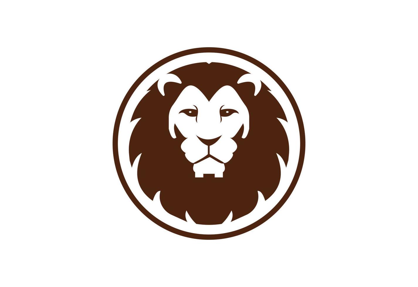 The Lion logo design, Vector design template