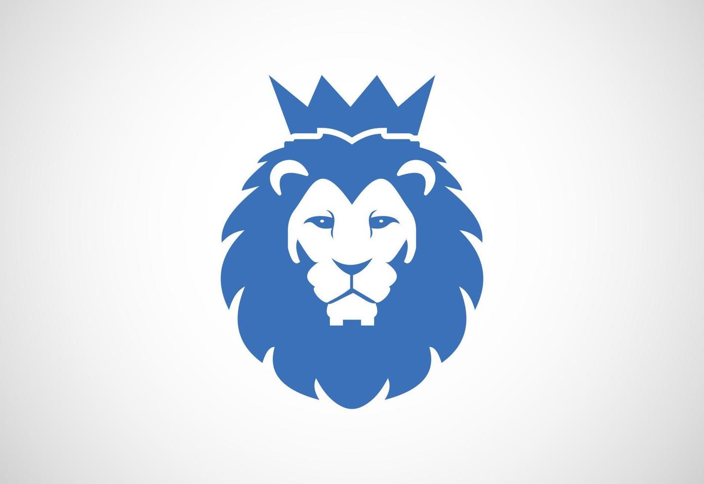 The Lion logo design, Vector design template