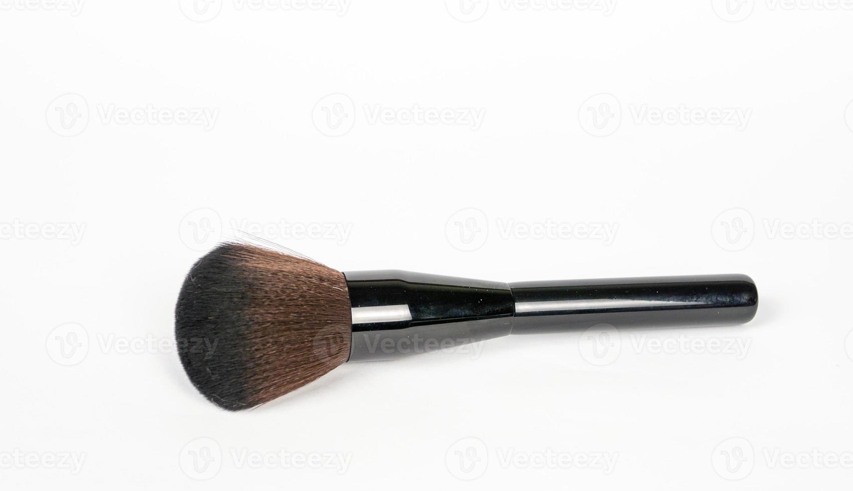 A brush for applying foundation for the face. Elite level cosmetics. A series of shots. part-14 photo