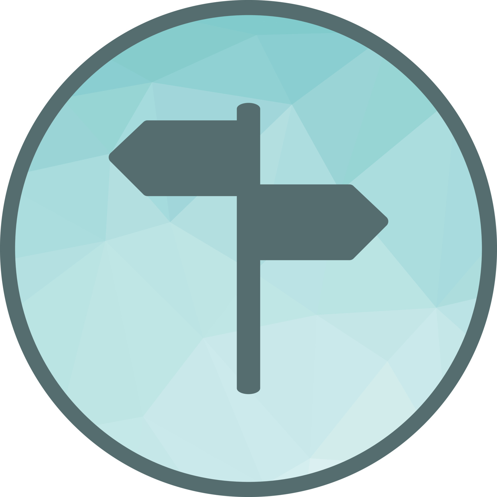 Directions Low Poly Background Icon 16689126 Vector Art at Vecteezy