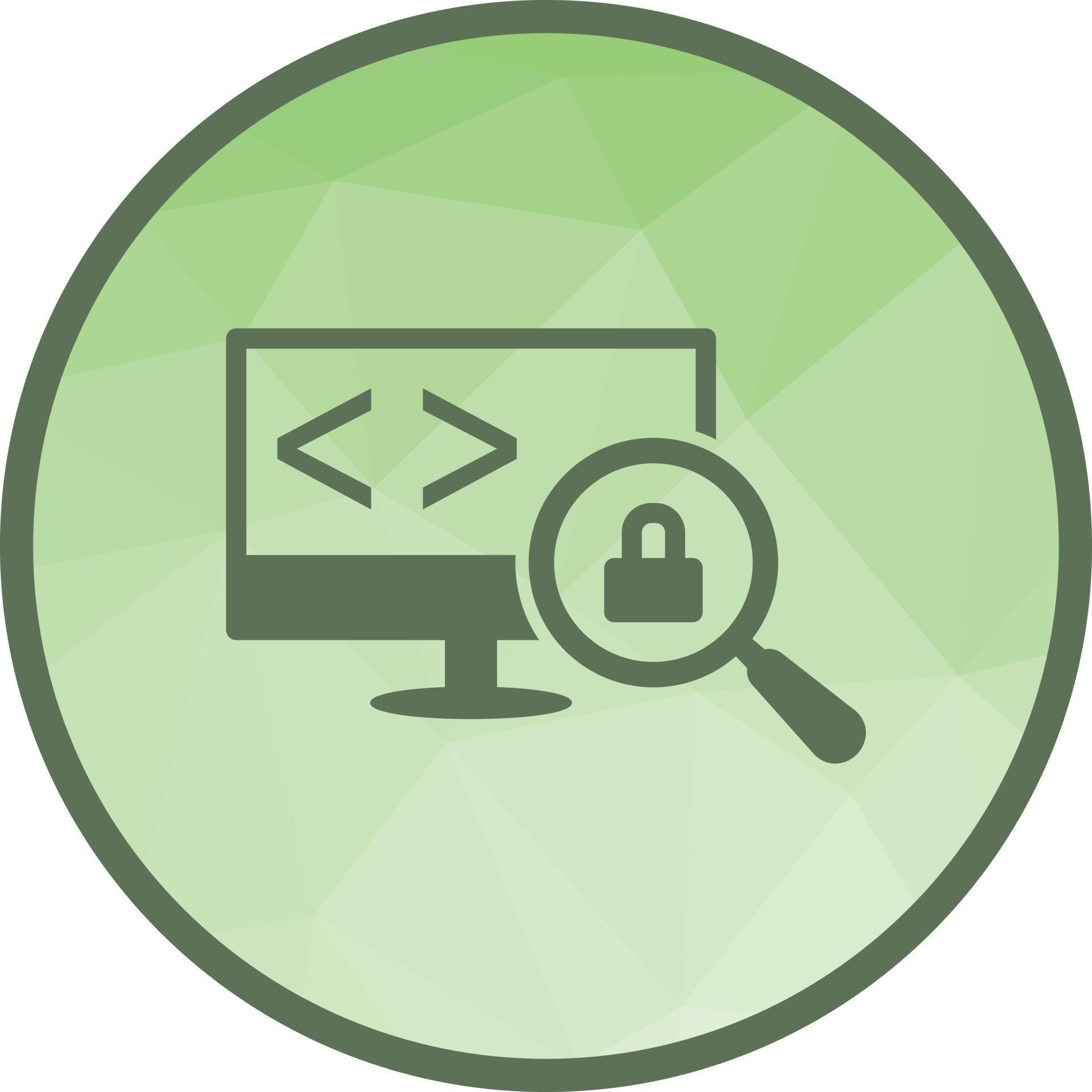 Insecure Code Low Poly Background Icon 16689575 Vector Art at Vecteezy