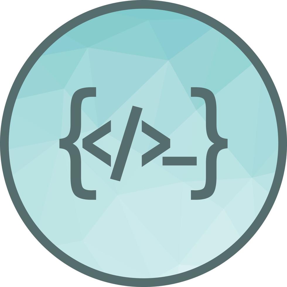 Programming Low Poly Background Icon 16689609 Vector Art at Vecteezy