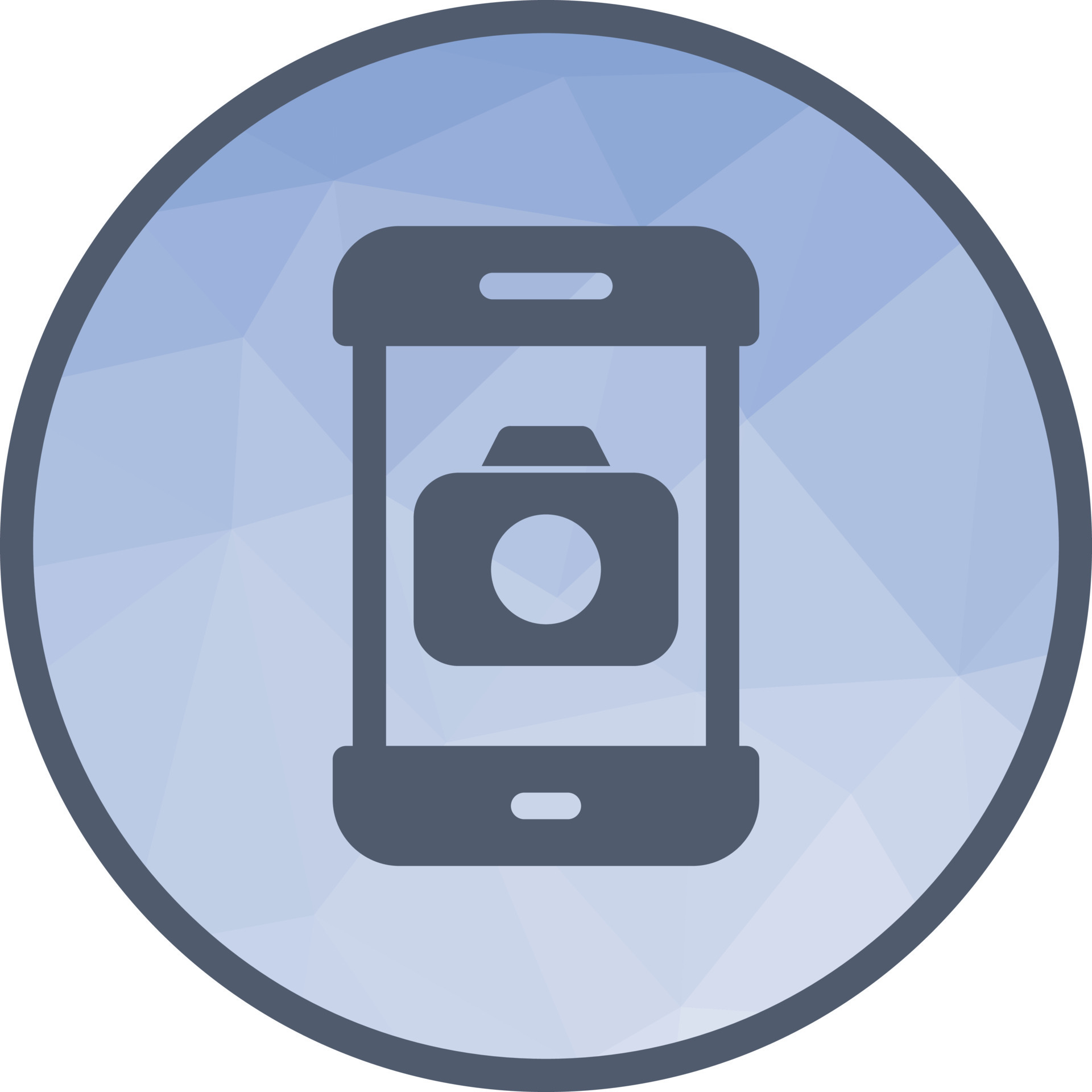Camera App Low Poly Background Icon 16689882 Vector Art at Vecteezy