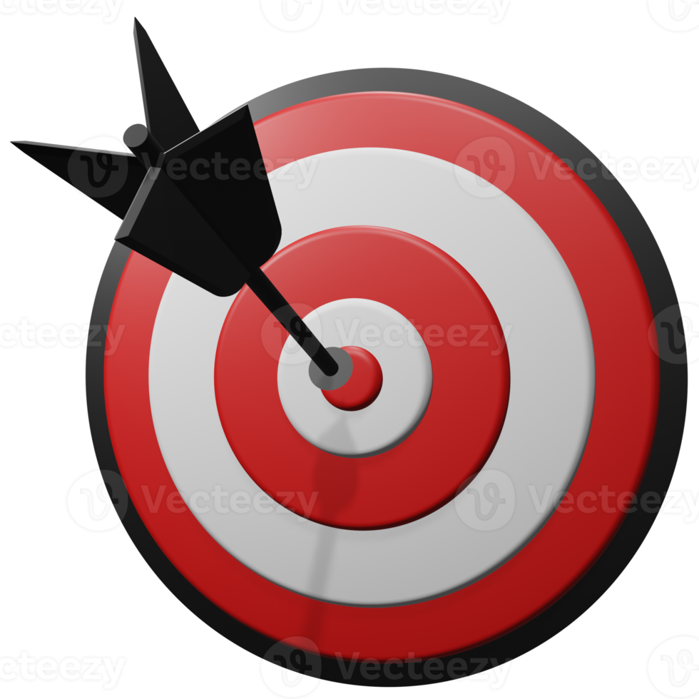 icon shoot target with arrow png