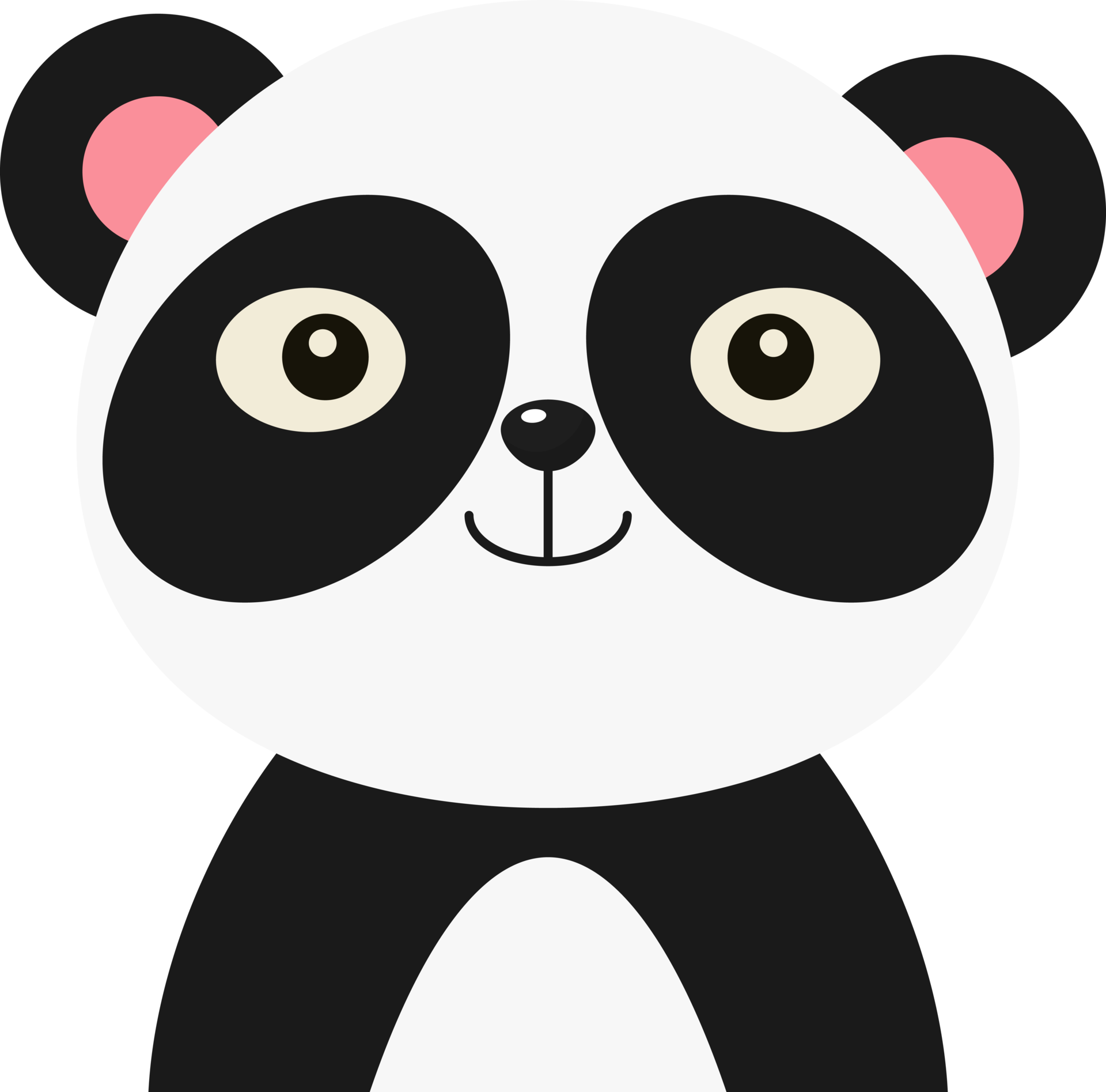 Pandas Dos Desenhos Animados PNG Imagens com fundo transparente