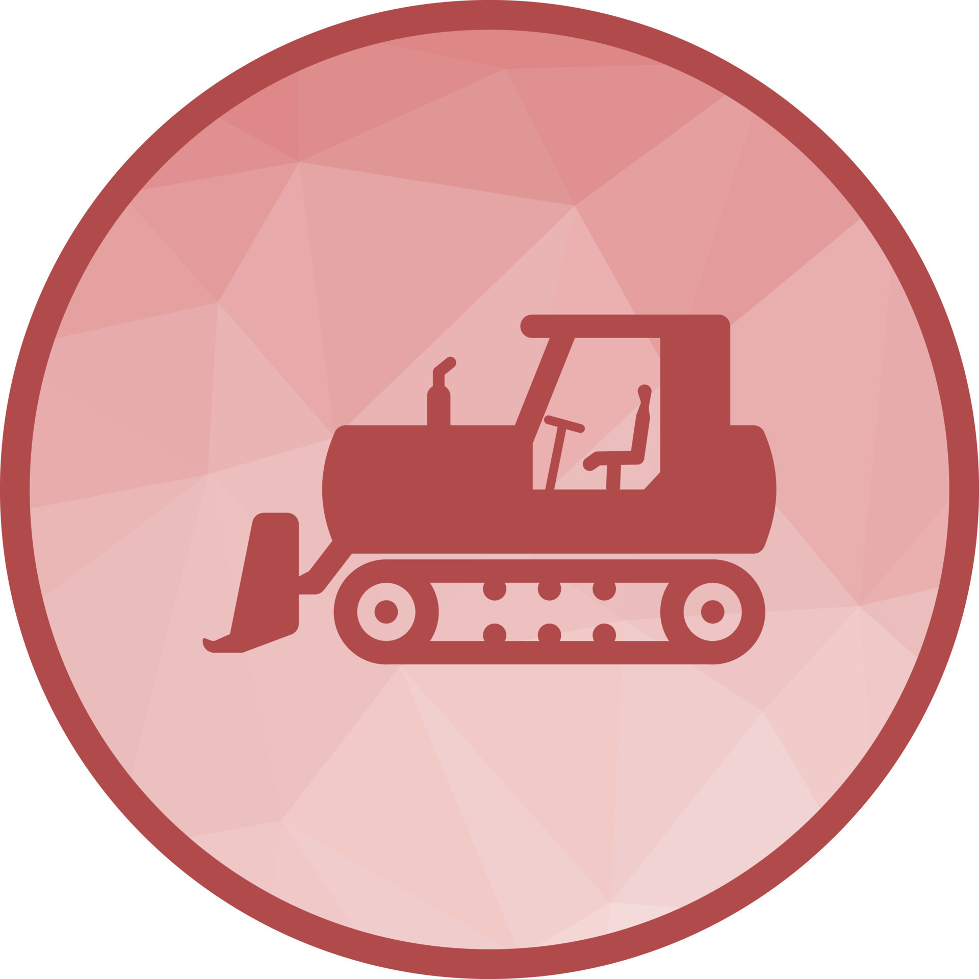 Bulldozer Low Poly Background Icon 16690963 Vector Art at Vecteezy