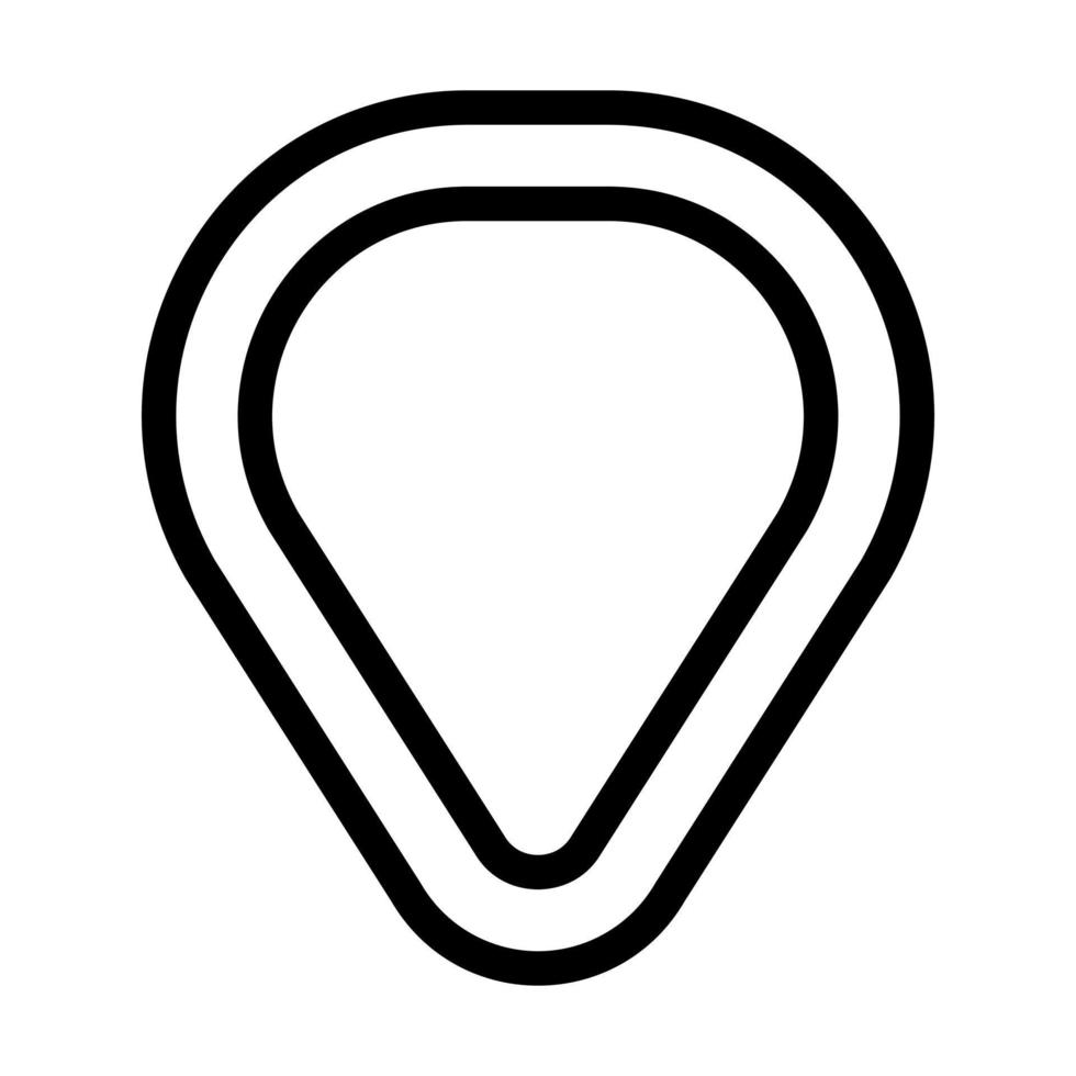 Plectrum Icon Design vector