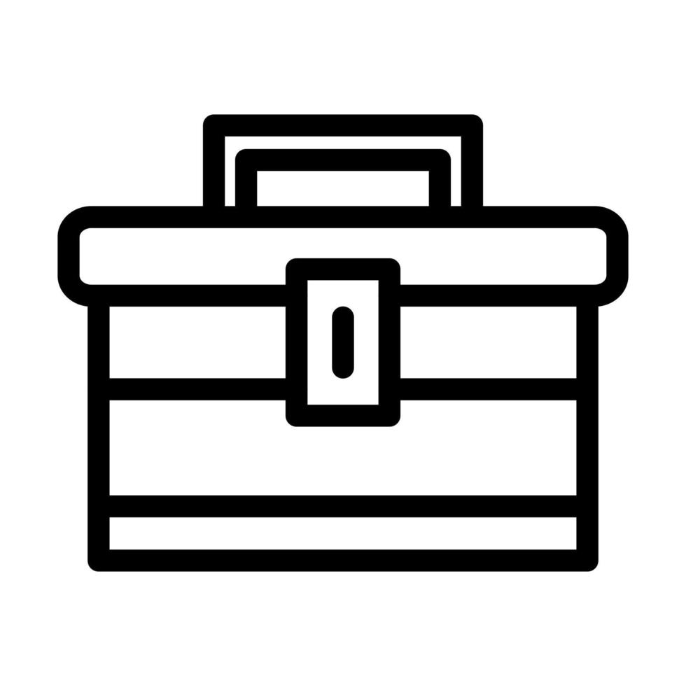 Toolbox Icon Design vector