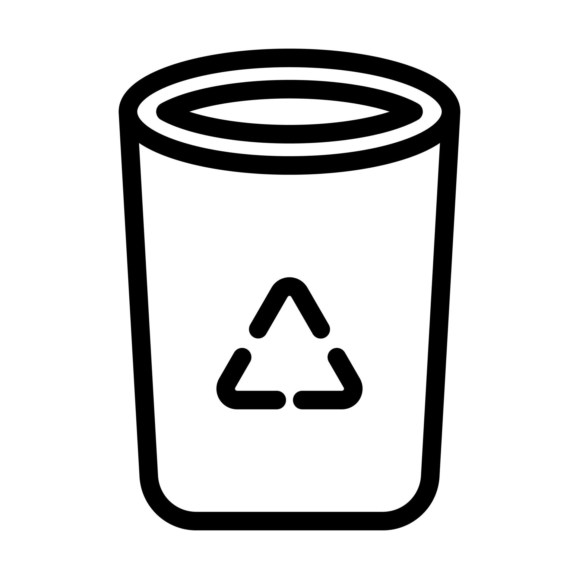 Recycling Bin Icon Design 16691371 Vector Art at Vecteezy
