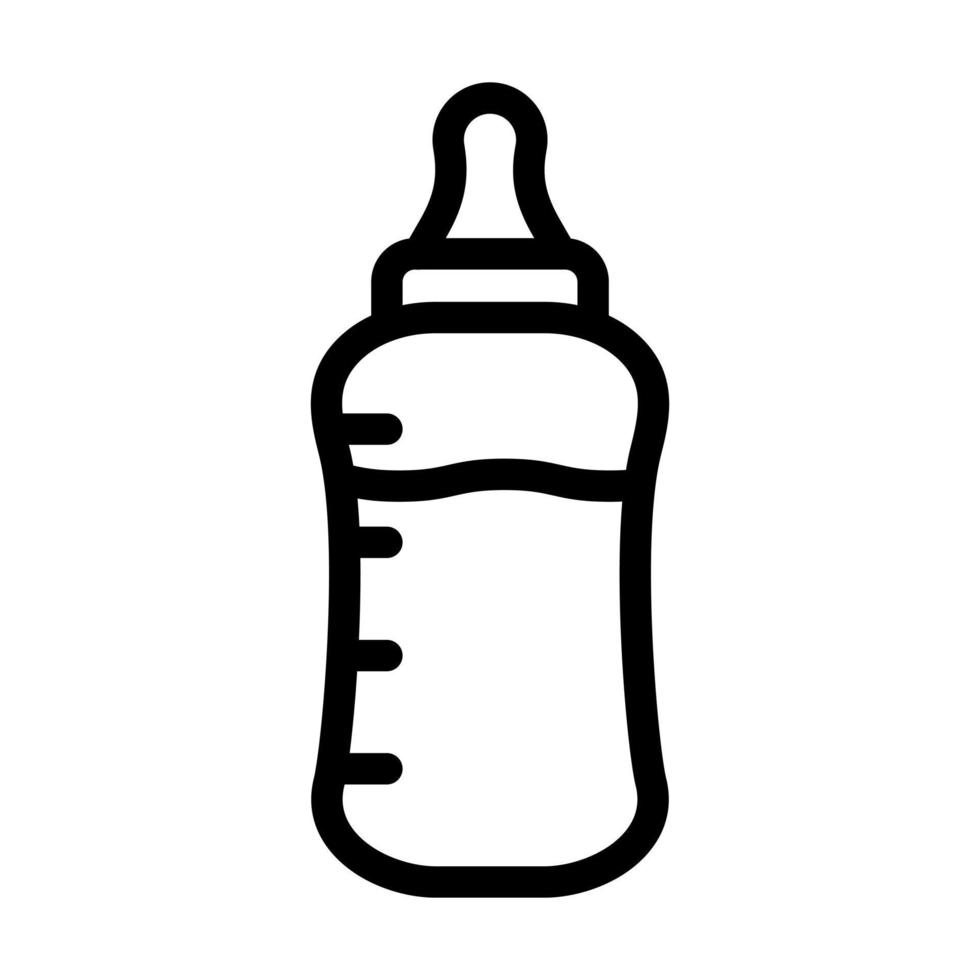Baby Bottle Icon Design vector