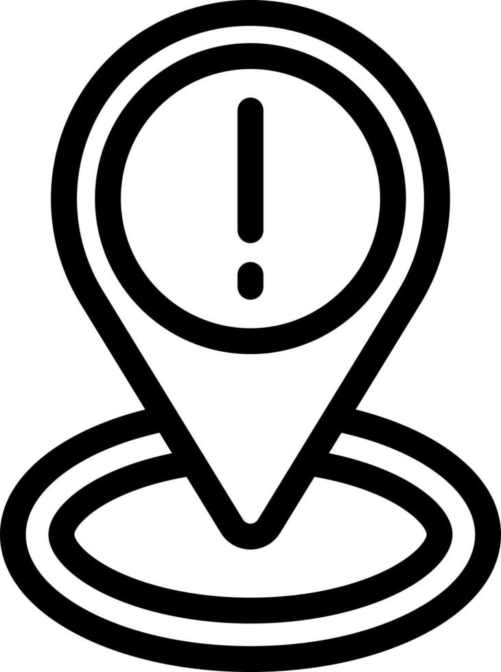 Point Of Interest Icon Design vector