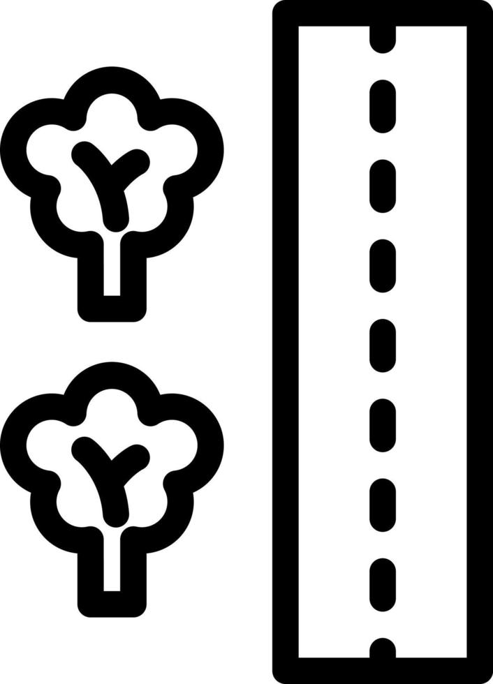 Roadside Icon Design vector