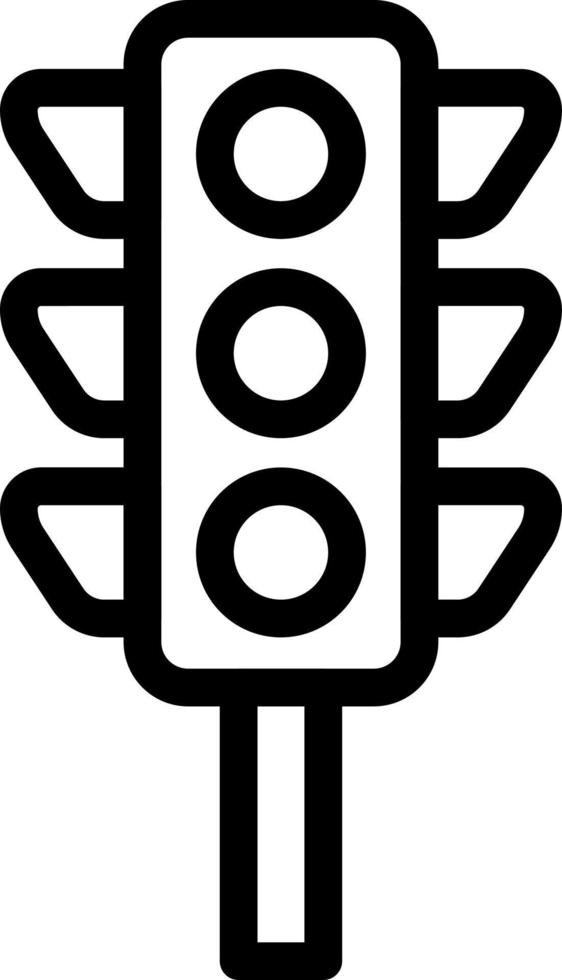 Traffic Light Icon Design vector