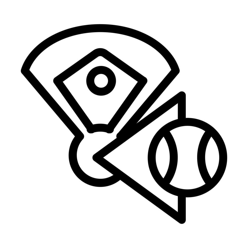 Home Run Icon Design vector