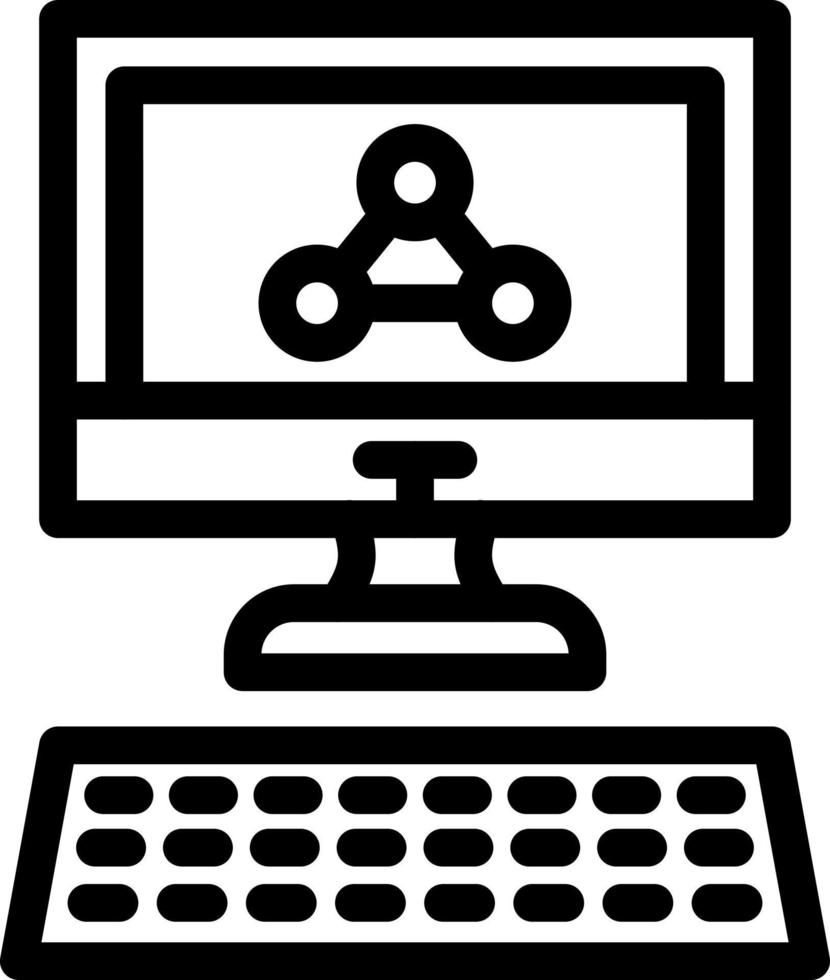 Computer Icon Design vector