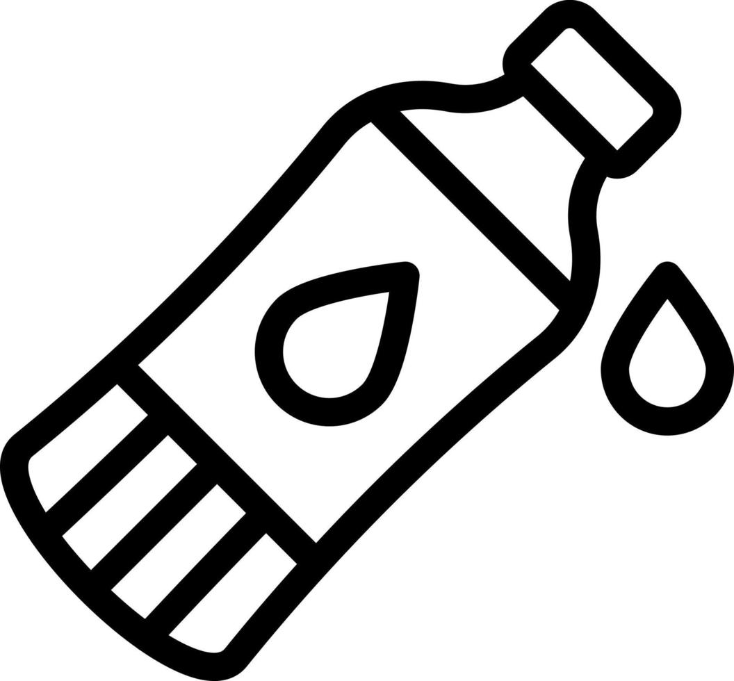 diseño de icono de botella de agua vector