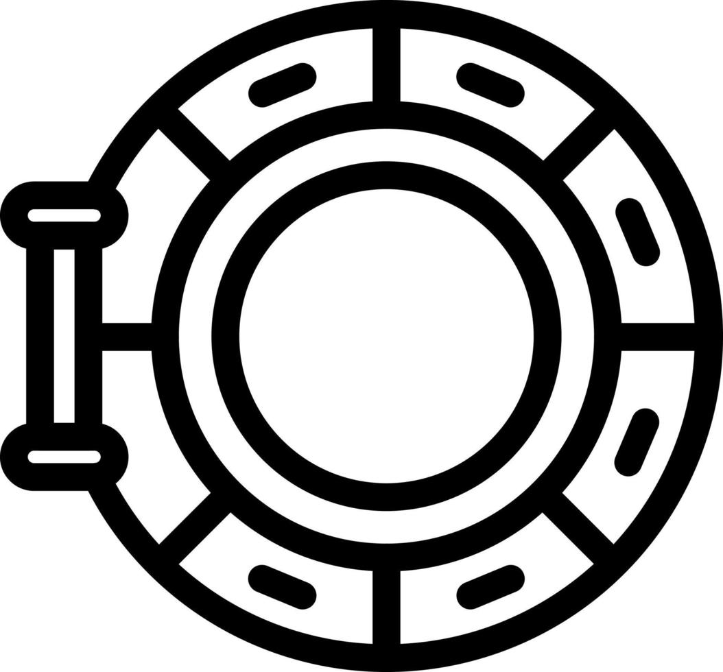 Porthole Icon Design vector