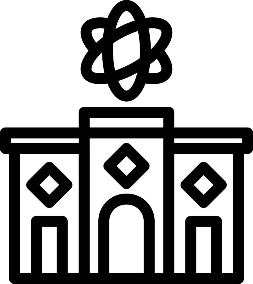 Science Station Icon Design vector