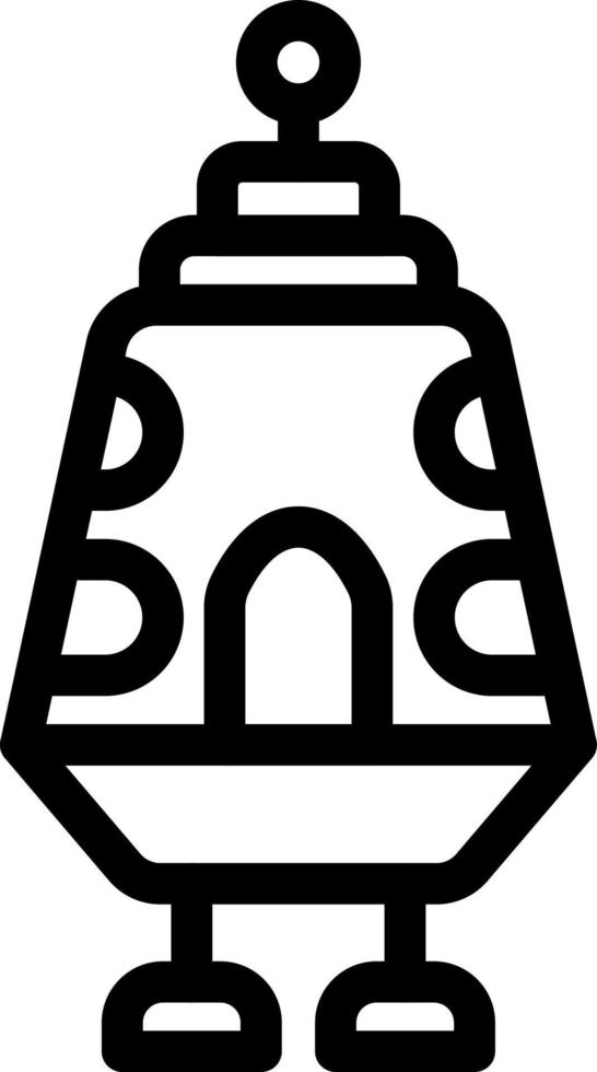 Space Module Icon Design vector